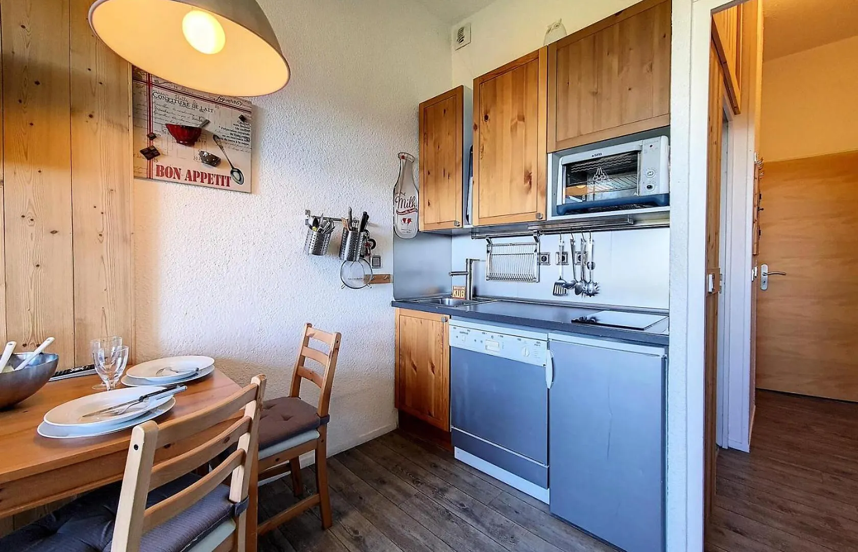 Residence Boedette A - Appartement Renove - Au Pieds Des Pistes - Balcon Vue Montagnes Mae-1424 サン・マルタン・ド・ベルヴィル 0*,